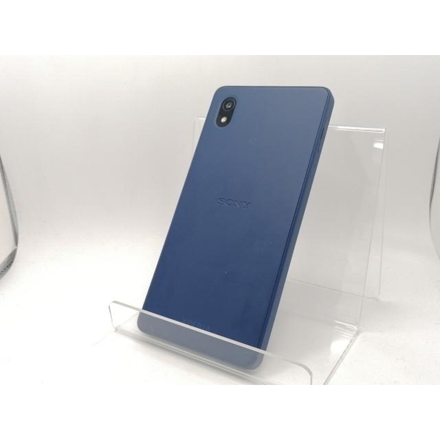 中古】SONY au 【SIMフリー】 Xperia Ace III ブルー 4GB 64GB SOG08 