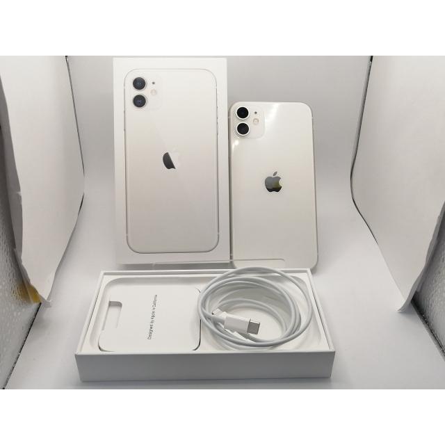 中古】Apple 海外版 【SIMフリー】 iPhone 11 64GB ホワイト（後期型番