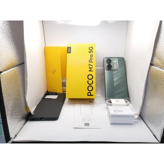 中古】Xiaomi 国内版 【SIMフリー】 Poco M7 Pro 5G グリーン 8GB
