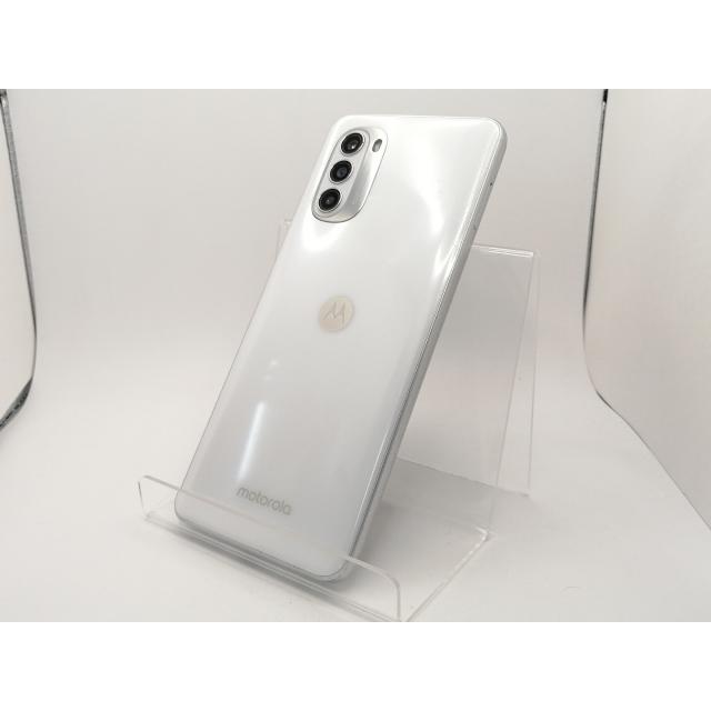 中古】MOTOROLA 国内版 【SIMフリー】 moto g52j 5G II パールホワイト