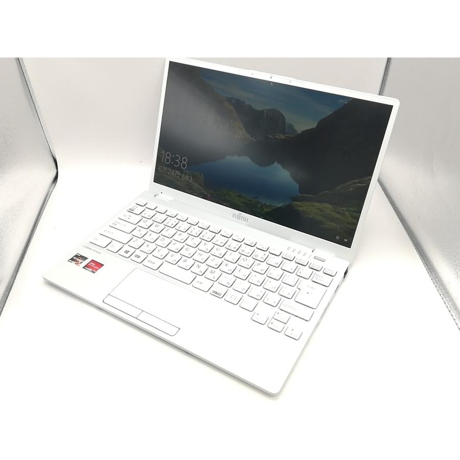 中古】Fujitsu LIFEBOOK UH UH75/E3 FMVU75E3WB シルバーホワイト 【R5