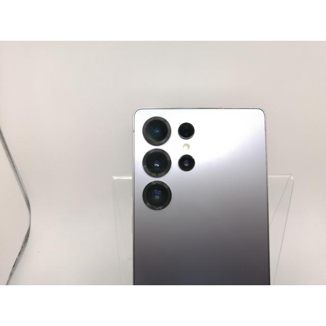 中古】SAMSUNG au 【SIMフリー】 Galaxy S25 Ultra チタニウムシルバー