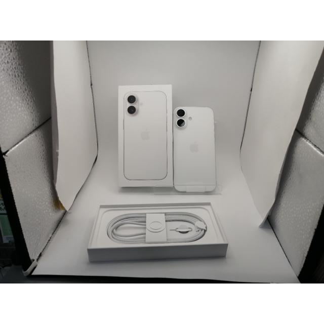 未使用】Apple 国内版 【SIMフリー】 iPhone 16 128GB ホワイト MYDR3J
