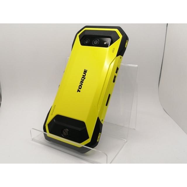 中古】KYOCERA au 【SIMロック解除済み】 TORQUE 5G イエロー 6GB