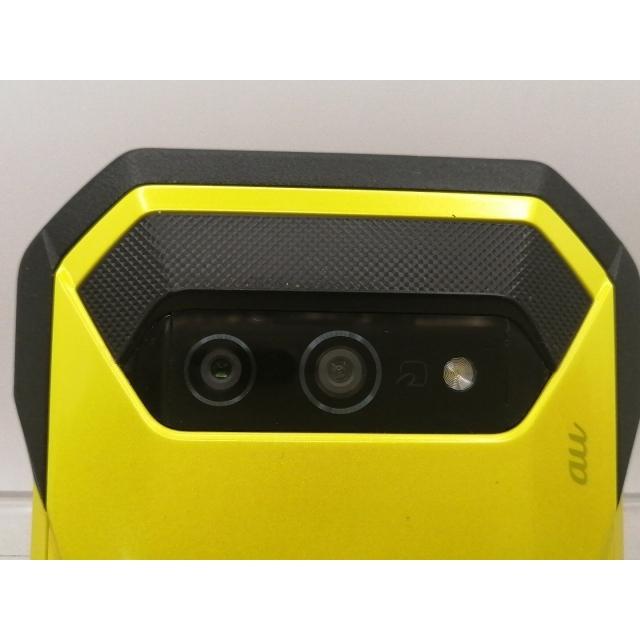 中古】KYOCERA au 【SIMロック解除済み】 TORQUE 5G イエロー 6GB