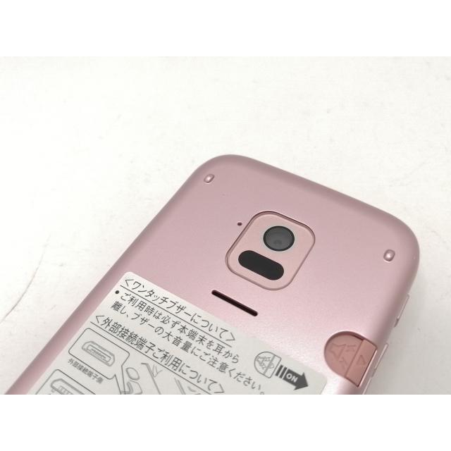 中古】Fujitsu docomo 【SIMロックあり】 らくらくホン F-01M ピンク