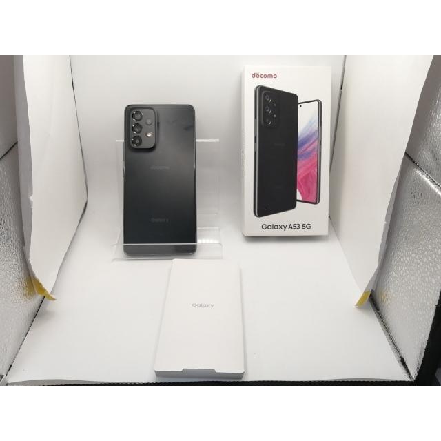 中古】SAMSUNG docomo 【SIMフリー】 Galaxy A53 5G オーサムブラック