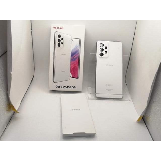 docomo Samsung Galaxy A53 5G ホワイト　新品近い 中古】SAMSUNG docomo 【SIMフリー】 Galaxy A53 5G オーサムホワイト
