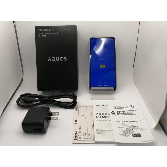 中古】SHARP 国内版 【SIMフリー】 AQUOS R2 compact SH-M09 ピュア