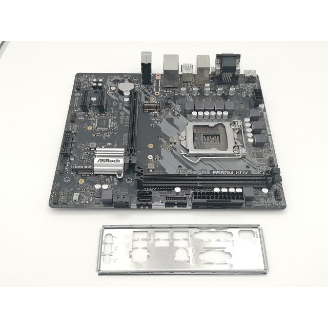 中古】ASRock B560M-HDV B560/LGA1200/MicroATX【川崎駅前】保証期間1