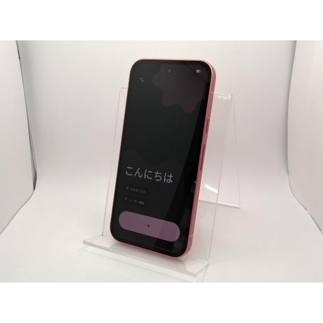 中古】Google UQmobile 【SIMフリー】 Pixel 9a ピオニー 8GB 128GB