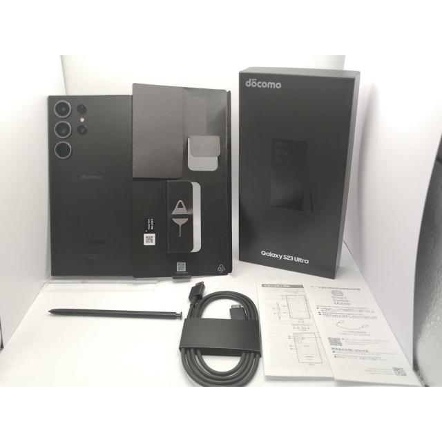 中古】SAMSUNG docomo 【SIMフリー】 Galaxy S23 Ultra ファントム