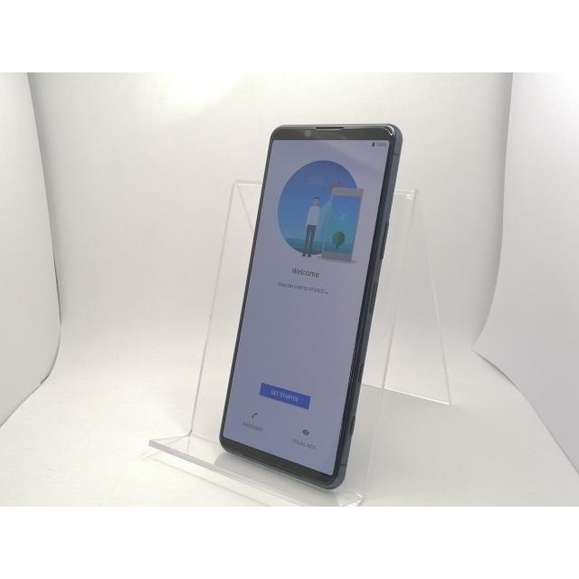 中古】SONY 海外版 【SIMフリー】 Xperia 5 II Blue 8GB 256GB XQ-AS72