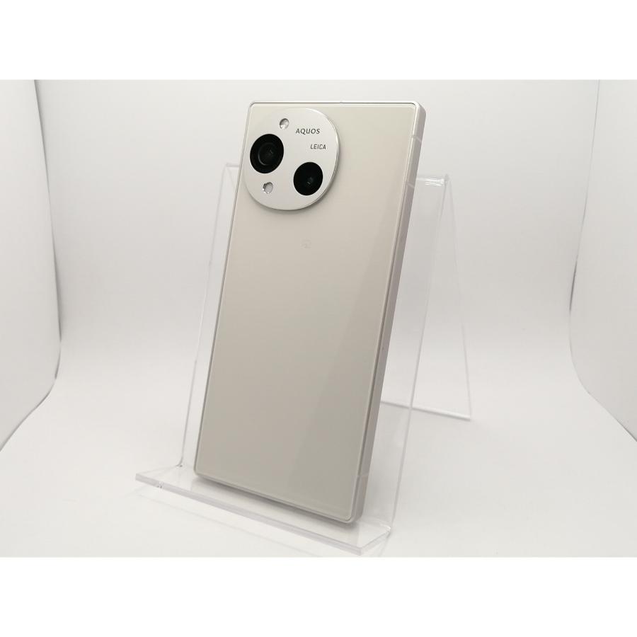 中古】SHARP 国内版 【SIMフリー】 AQUOS R10 カシミヤホワイト 12GB