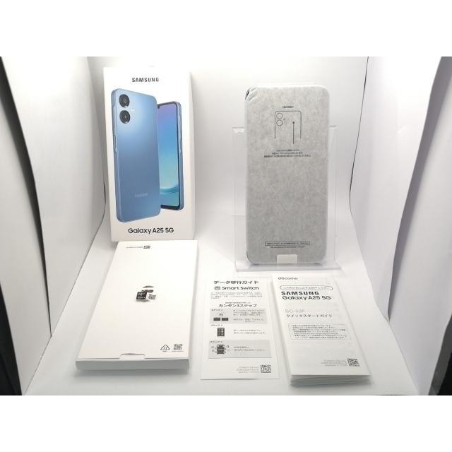 未使用】SAMSUNG docomo 【SIMフリー】 Galaxy A25 5G ブルー 4GB 64GB