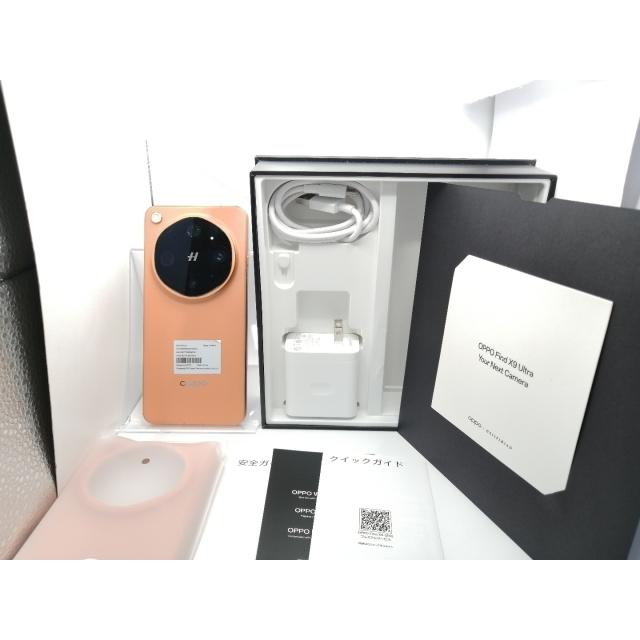 中古】Oppo 国内版 【SIMフリー】 OPPO Find X9 Ultra キャニオン