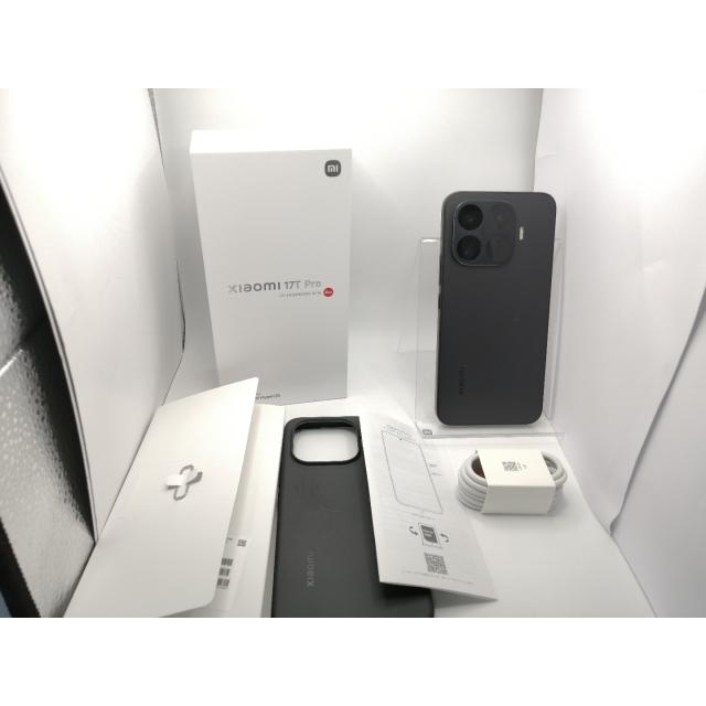 中古】Xiaomi 国内版 【SIMフリー】 Xiaomi 17T Pro ブラック 12GB
