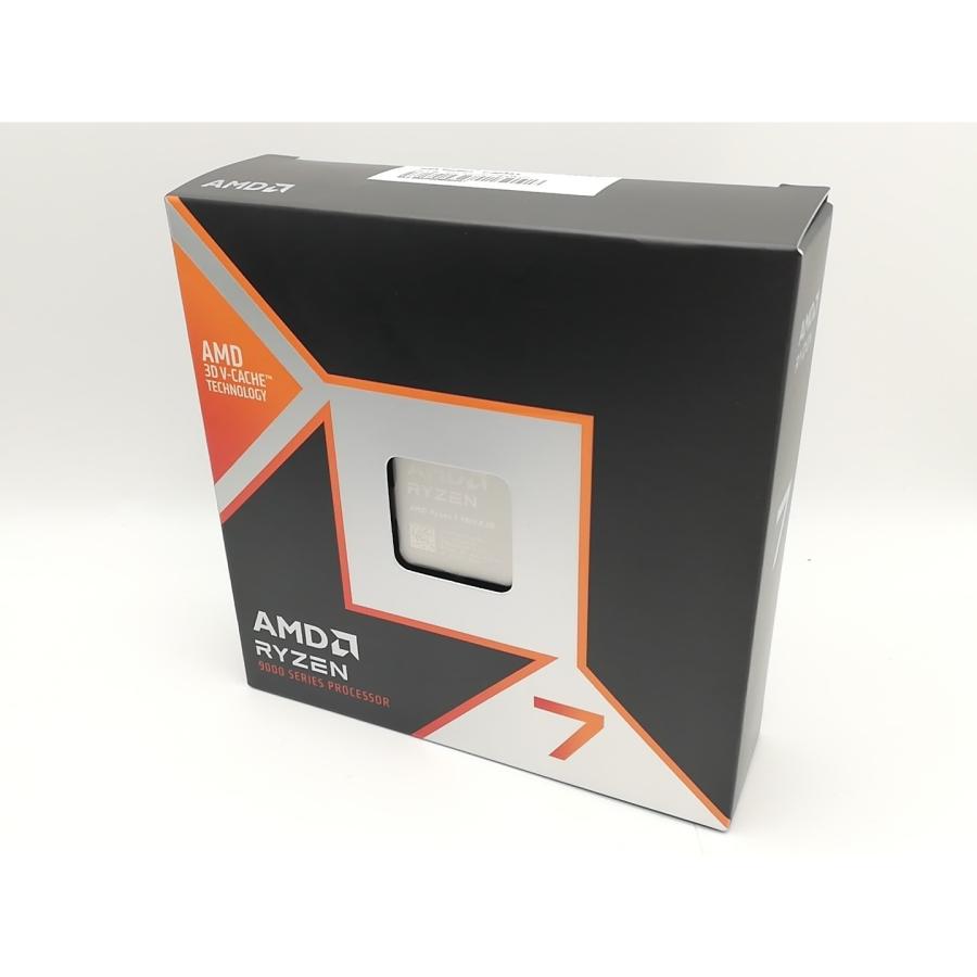 未使用】AMD Ryzen 7 9800X3D (4.7GHz/TC:5.2GHz) BOX AM5/8C/16T/L3