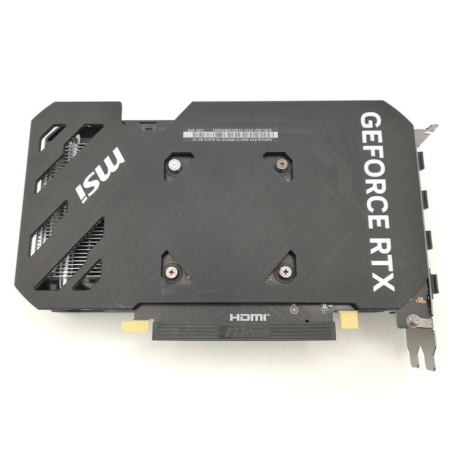 中古】MSI GeForce RTX 4060 Ti VENTUS 2X BLACK 8G OC RTX4060Ti/8GB