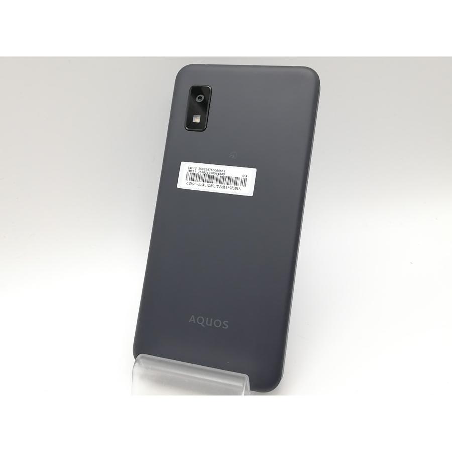 AQUOS WISH3 ブラック 美品【SIMフリー／楽天モバイル版】 中古】SHARP 楽天モバイル 【SIMフリー】 AQUOS wish3 ブラック 4GB