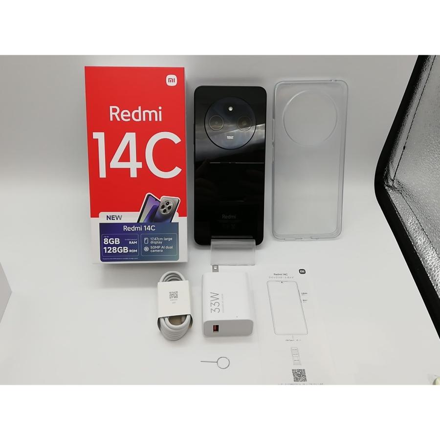 中古】Xiaomi 国内版 【SIMフリー】 Redmi 14C ミッドナイトブラック