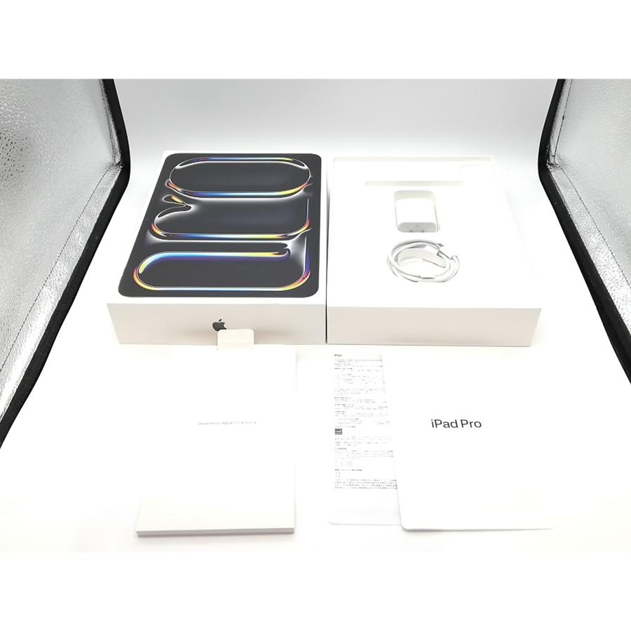 【中古】Apple 【Wi-Fi】 11インチ iPad Pro（M4/2024） 256GB スペースブラック 標準ガラス MVV83J/A【府中ル・シーニュ】保証期間１ヶ月【ランクA】の画像
