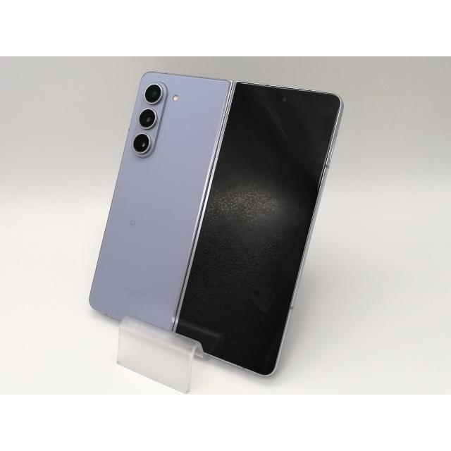 中古】SAMSUNG au 【SIMフリー】 Galaxy Z Fold5 アイシーブルー 12GB
