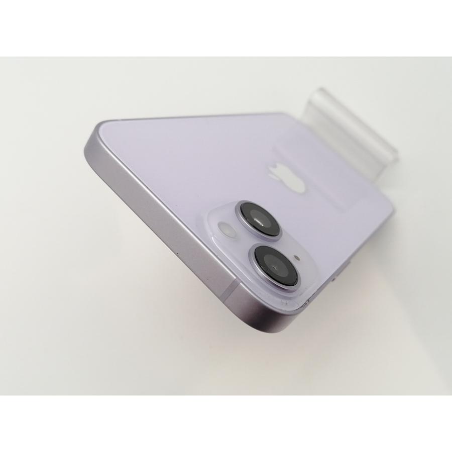 【中古】Apple 国内版 【SIMフリー】 iPhone 14 128GB パープル MPUY3J/A【府中ル・シーニュ】保証期間１ヶ月【ランクC】の画像