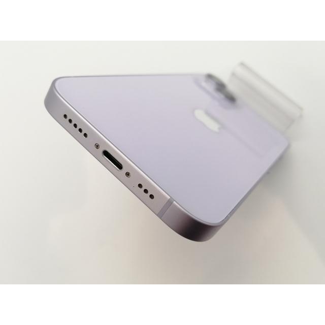【中古】Apple 国内版 【SIMフリー】 iPhone 14 128GB パープル MPUY3J/A【府中ル・シーニュ】保証期間１ヶ月【ランクC】の画像