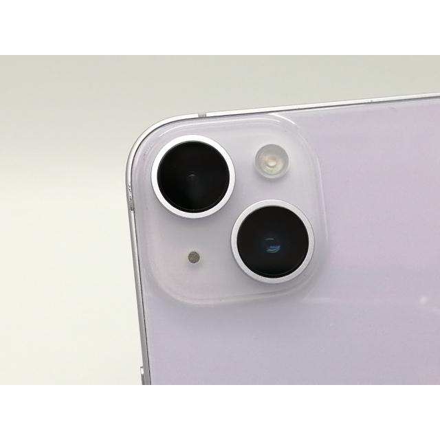 【中古】Apple 国内版 【SIMフリー】 iPhone 14 128GB パープル MPUY3J/A【府中ル・シーニュ】保証期間１ヶ月【ランクC】の画像