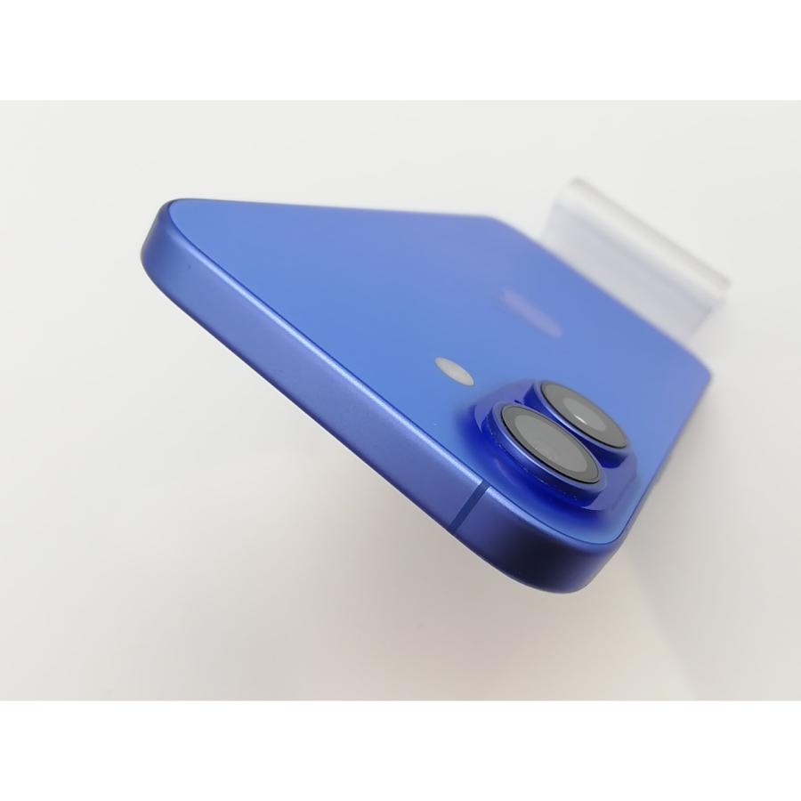 【中古】Apple 国内版 【SIMフリー】 iPhone 16 128GB ウルトラマリン MYDU3J/A【府中ル・シーニュ】保証期間１ヶ月【ランクB】の画像
