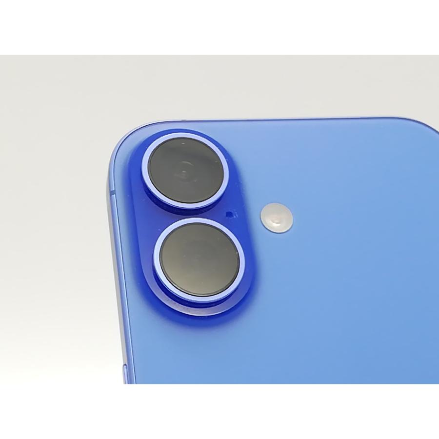 【中古】Apple 国内版 【SIMフリー】 iPhone 16 128GB ウルトラマリン MYDU3J/A【府中ル・シーニュ】保証期間１ヶ月【ランクB】の画像