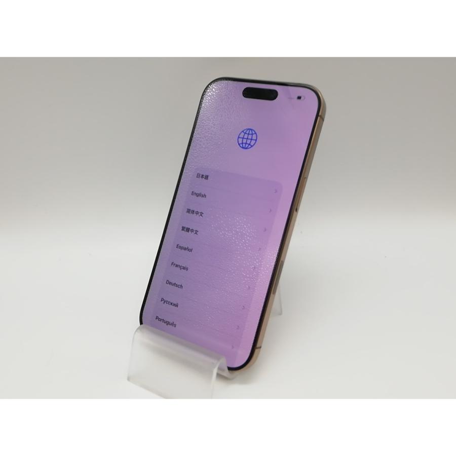 【中古】Apple 国内版 【SIMフリー】 iPhone 16 Pro 128GB デザートチタニウム MYMX3J/A【府中ル・シーニュ】保証期間１ヶ月【ランクA】の画像