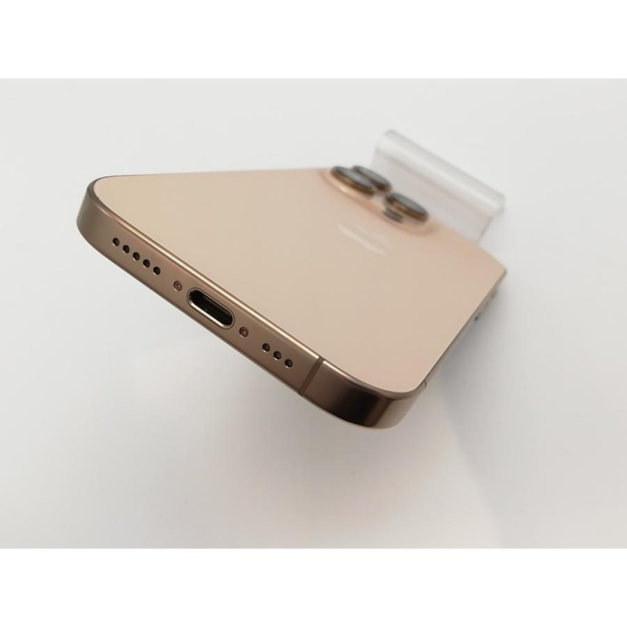 【中古】Apple 国内版 【SIMフリー】 iPhone 16 Pro 128GB デザートチタニウム MYMX3J/A【府中ル・シーニュ】保証期間１ヶ月【ランクA】の画像
