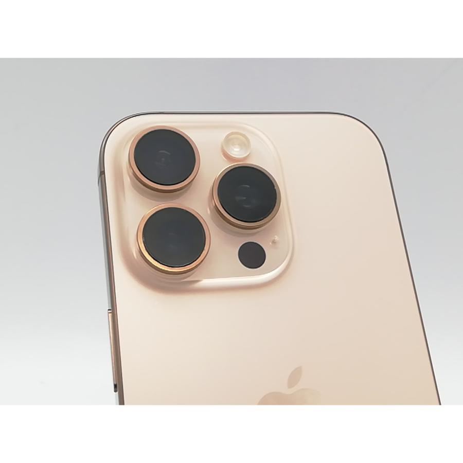 【中古】Apple 国内版 【SIMフリー】 iPhone 16 Pro 128GB デザートチタニウム MYMX3J/A【府中ル・シーニュ】保証期間１ヶ月【ランクA】の画像