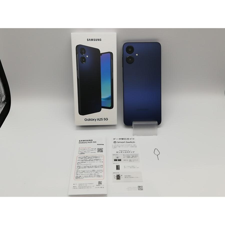 中古】SAMSUNG au 【SIMフリー】 Galaxy A25 5G ブラック 4GB 64GB