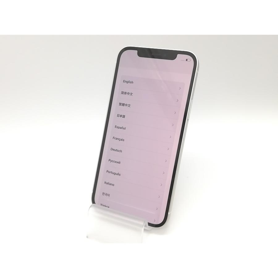 【中古】Apple docomo 【SIMロック解除済み】 iPhone 12 64GB ホワイト MGHP3J/A【府中ル・シーニュ】保証期間１ヶ月【ランクA】の画像