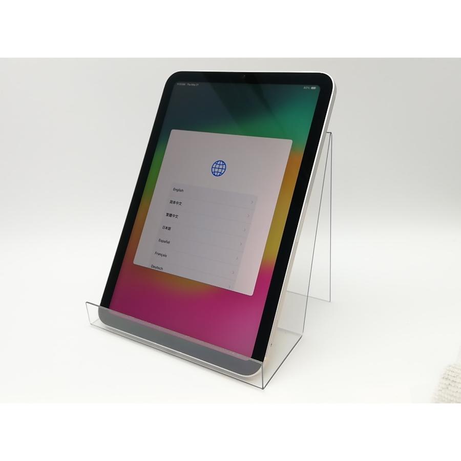 【中古】Apple SoftBank 【SIMフリー】 iPad mini（第6世代/2021） 64GB スターライト MK8C3J/A【府中ル・シーニュ】保証期間１ヶ月【ランクA】の画像