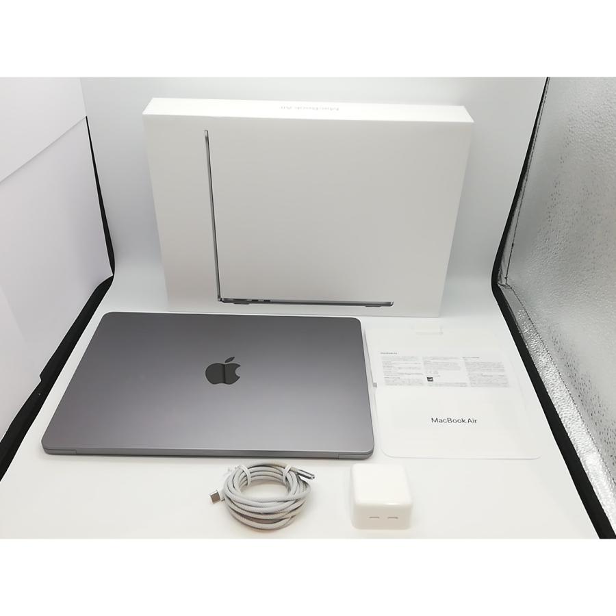 【中古】MacBook Air 13インチ CTO (M2,2022) スペースグレイ M2(CPU:8C/GPU:10C)/24G/512G/35W AC(USB-Cx2)【府中ル・シーニュ】保証期間１ヶ月【ランクA】の画像