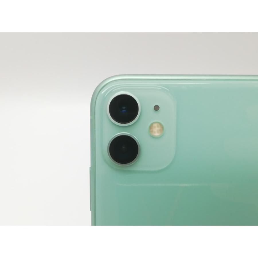 中古】Apple 国内版 【SIMフリー】 iPhone 11 128GB グリーン MWM62J/A