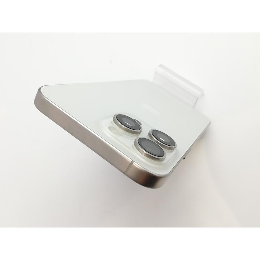 【中古】Apple 国内版 【SIMフリー】 iPhone 15 Pro Max 256GB ホワイトチタニウム MU6Q3J/A【府中ル・シーニュ】保証期間１ヶ月【ランクA】の画像