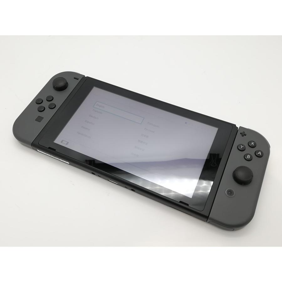 中古】Nintendo Switch 本体 Joy-Con(L)/(R) グレー HAC-S-KAAAA
