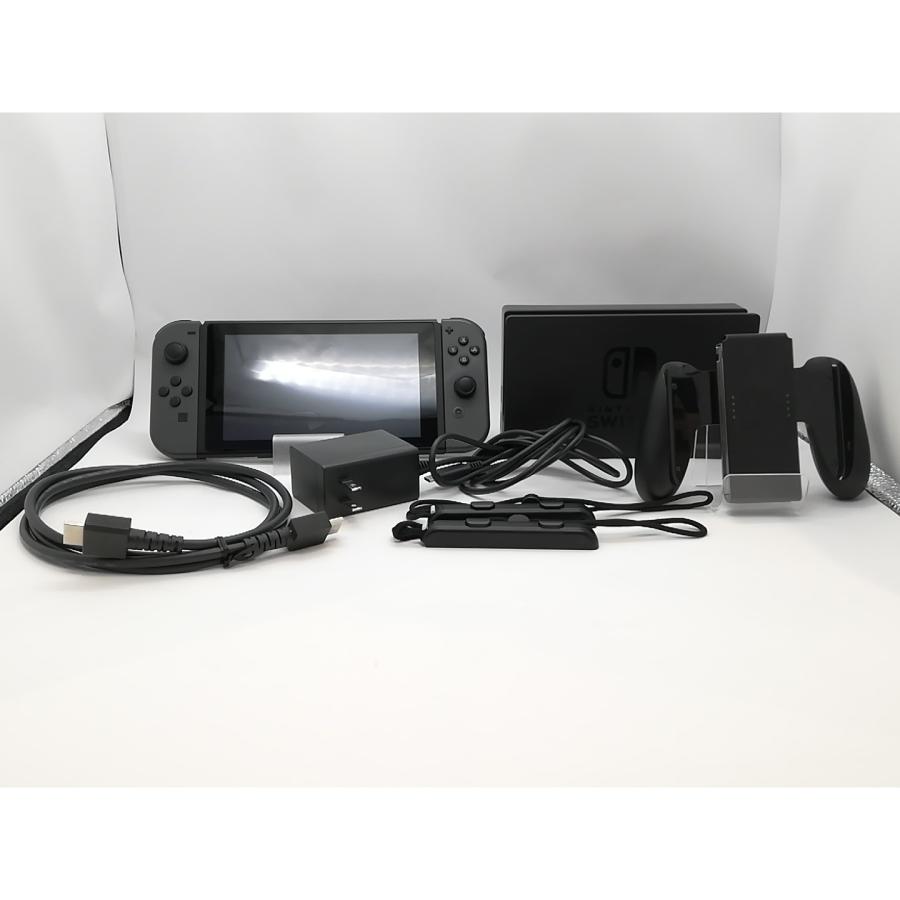 中古】Nintendo Switch 本体 Joy-Con(L)/(R) グレー HAC-S-KAAAA