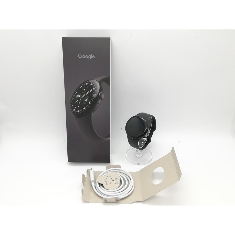中古】Google Pixel Watch4 Wi-Fiモデル 45mm Matte Black アルミ