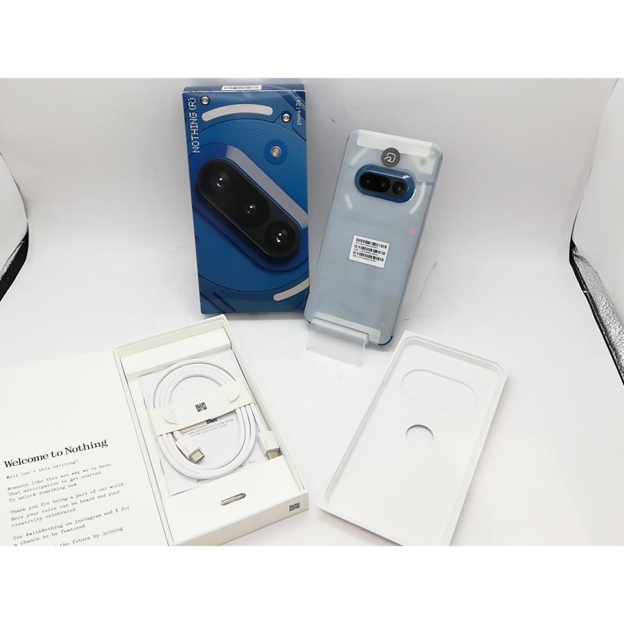 【新品未開封】Nothing Phone(3a)楽天限定ブルー8GB/128GB 未使用】NOTHING 楽天モバイル 【SIMフリー】 Nothing Phone (3a