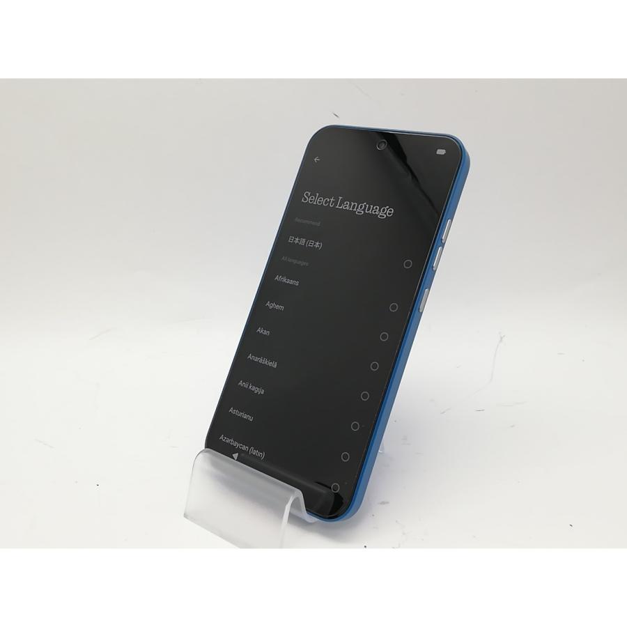 中古】NOTHING 国内版 【SIMフリー】 Nothing Phone (4a) ブルー 8GB
