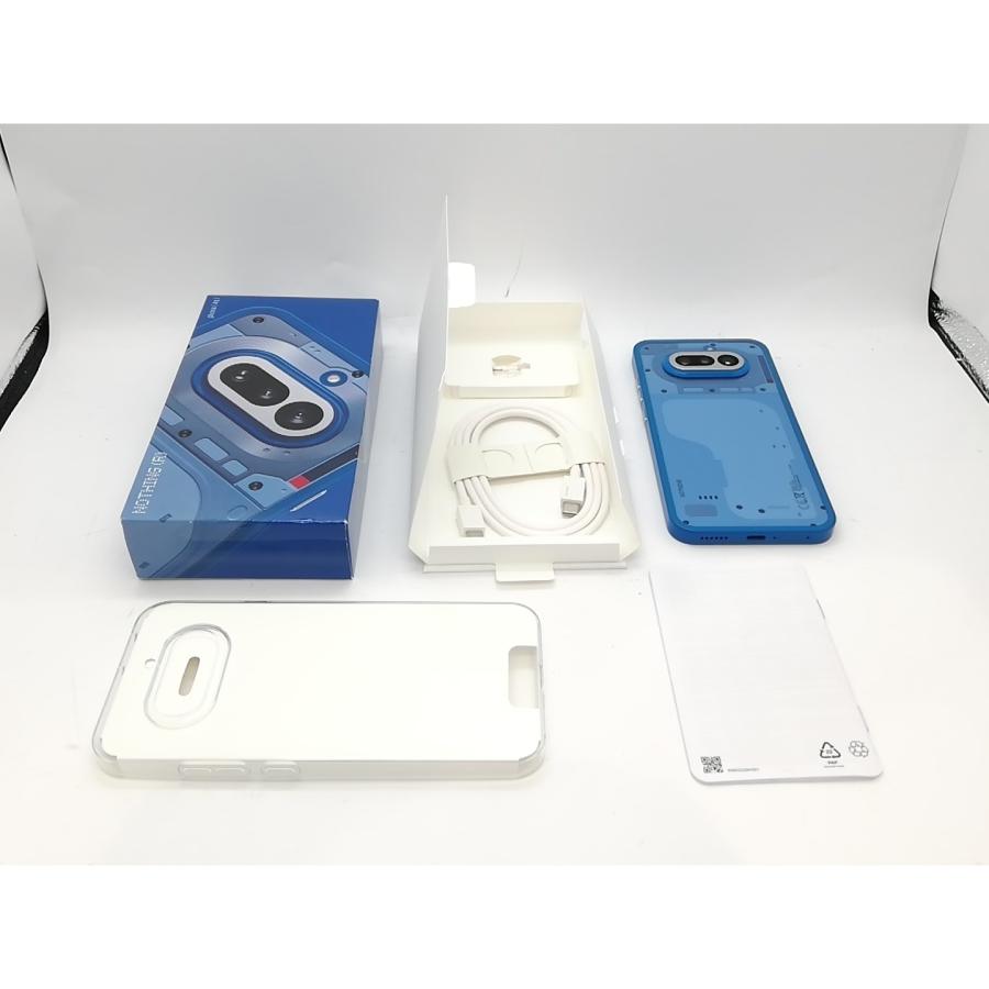 中古】NOTHING 国内版 【SIMフリー】 Nothing Phone (4a) ブルー 8GB