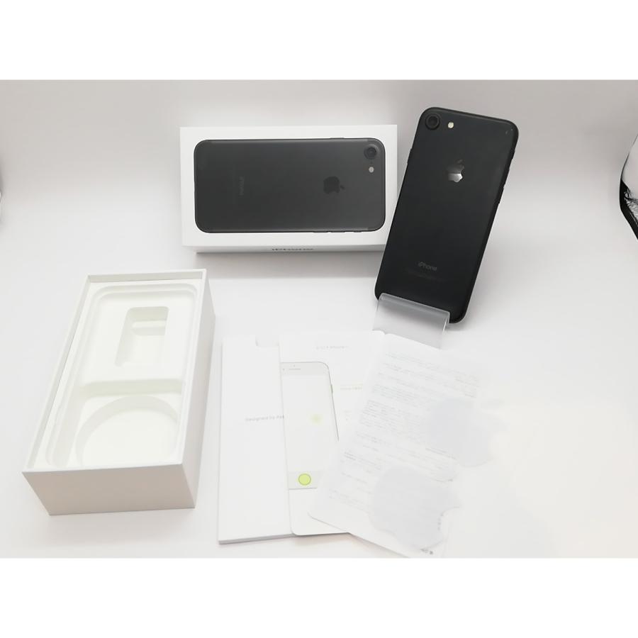 中古】Apple docomo 【SIMロックあり】 iPhone 7 128GB ブラック