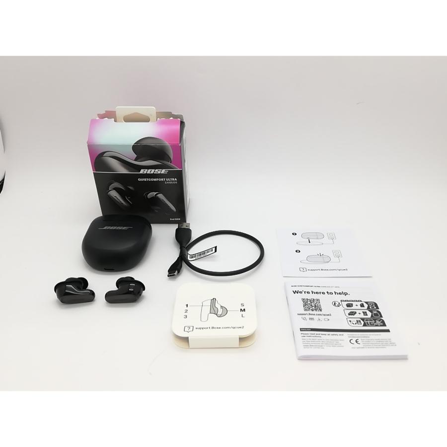 【中古】BOSE QuietComfort Ultra Earbuds ブラック 中古】BOSE QuietComfort Ultra Earbuds 第2世代 [ブラック]【府中ル