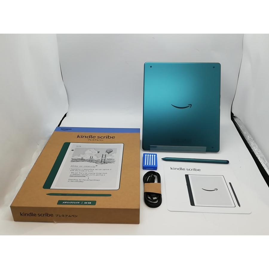 中古】Amazon Kindle Scribe (2024) 64GB メタリックジェード